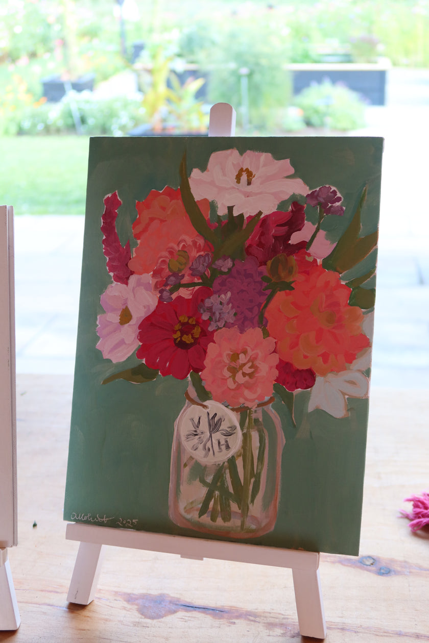 Paint, Sip & Snip Event