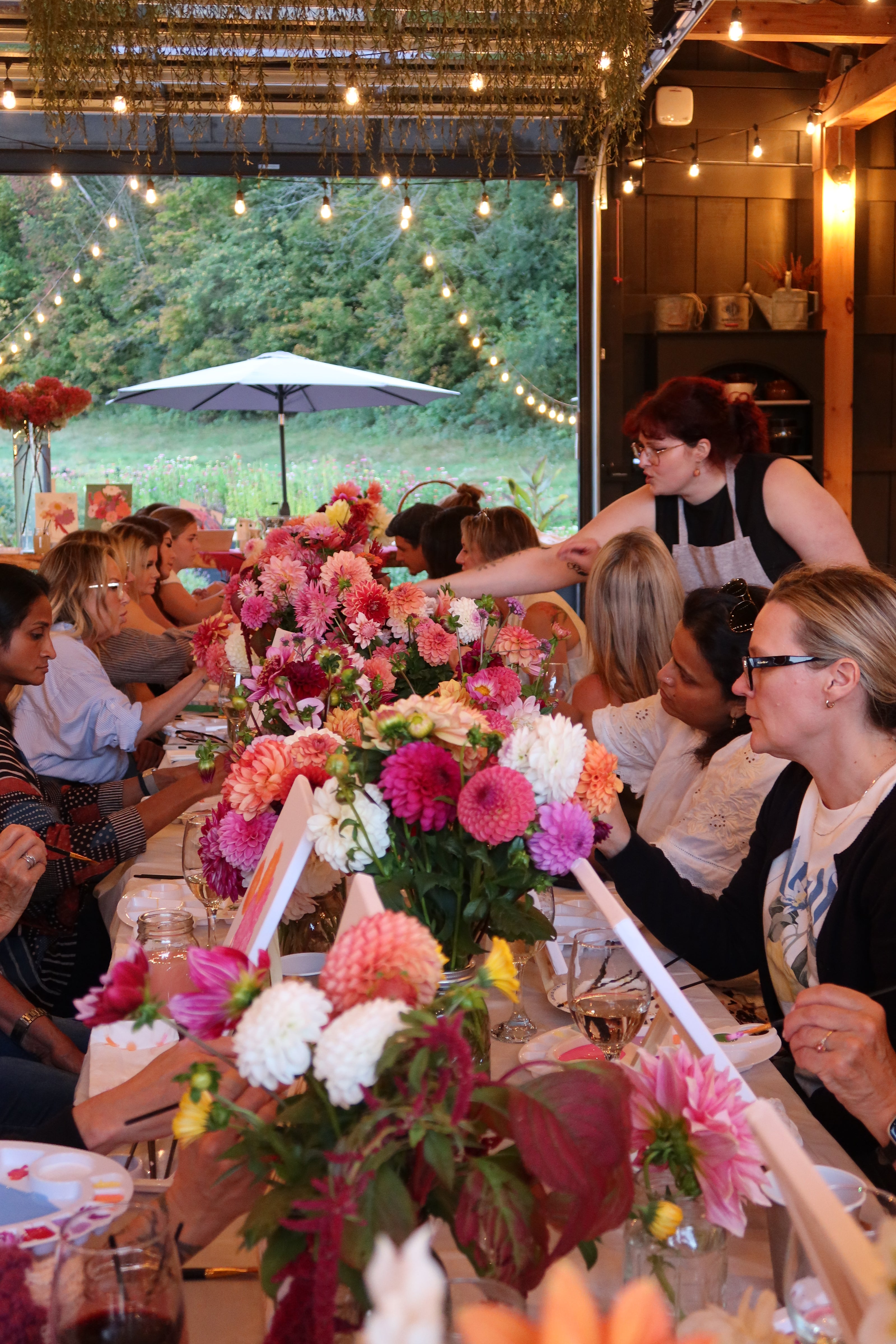 Paint, Sip & Snip Event