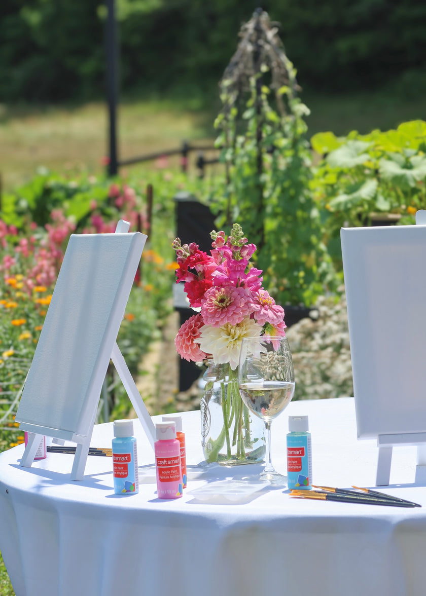 Paint, Sip & Snip: A Creative Night Out